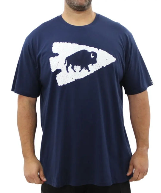Mens Printed Bull Tee