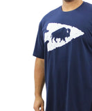 Mens Printed Bull Tee