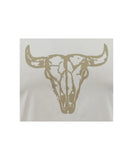 Mens Printed Bull Vest