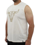 Mens Printed Bull Vest