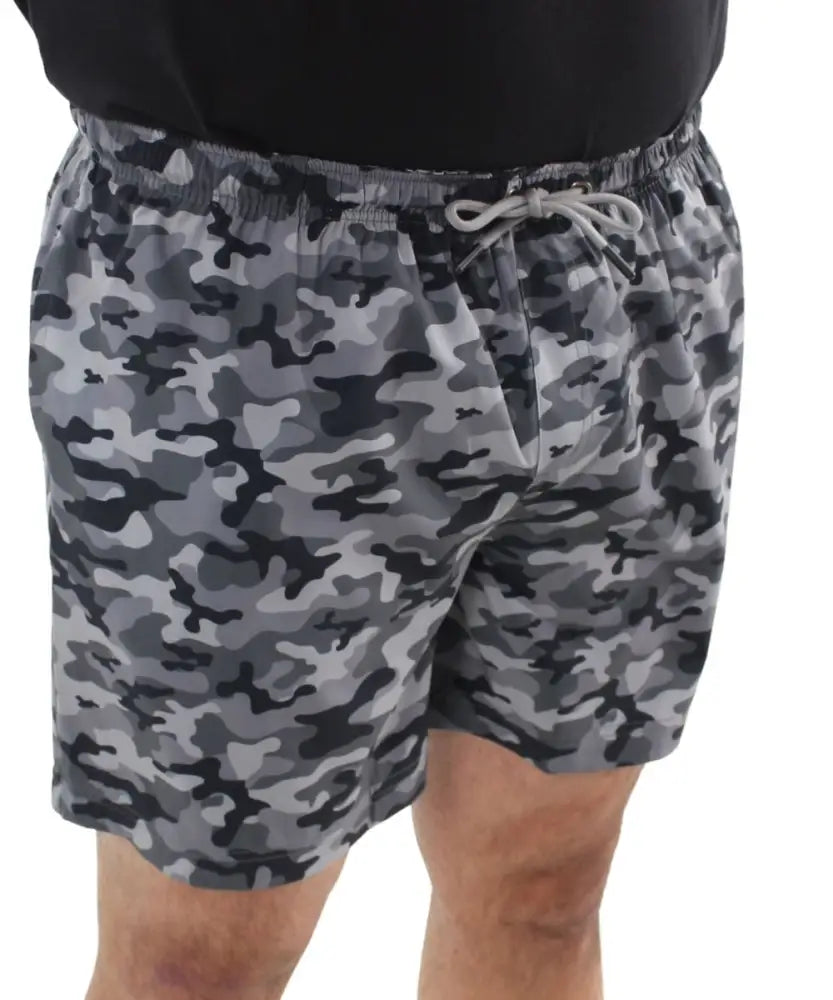 Mens Printed Camo Swim Shorts | Eagle Clothing | Plus Size | Big & Tall