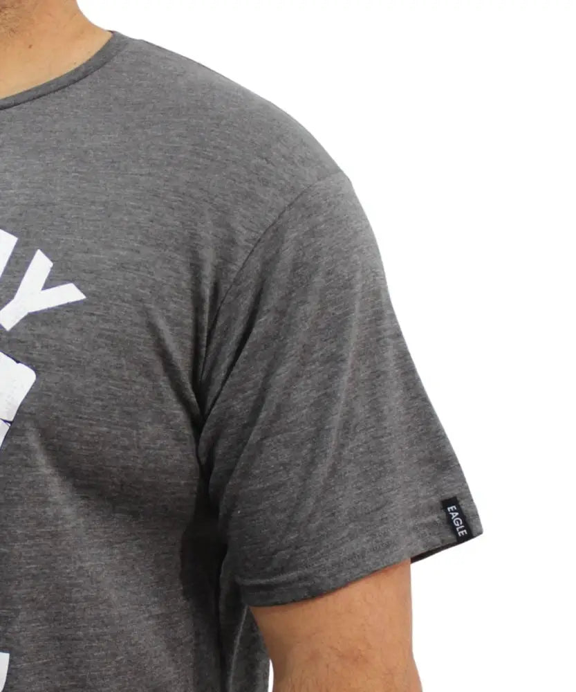 Mens Printed Card Shuffling Tee | Eagle Clothing | Plus Size | Big & Tall