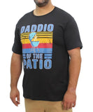 Mens Printed Daddio Tee | Eagle Clothing | Plus Size | Big & Tall