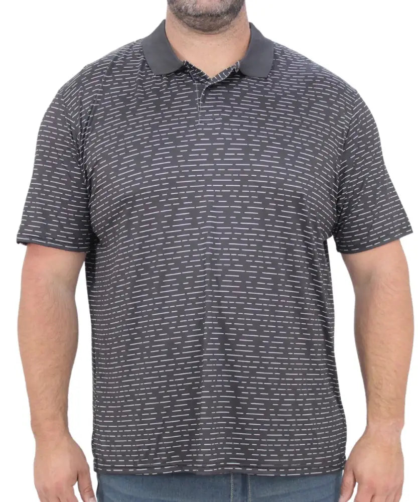 Mens Printed Dri Fit Golfer | R399.90 | Eagle Clothing | Plus Size | Big & Tall