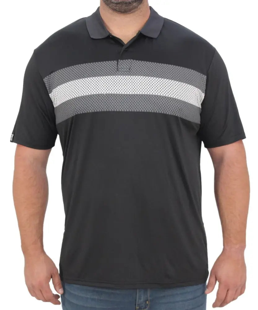 Mens Printed Dri Fit Golfer | R399.90 | Eagle Clothing | Plus Size | Big & Tall