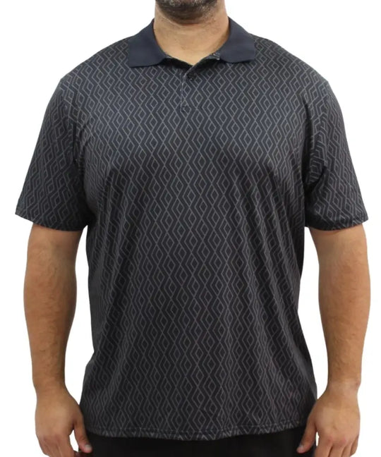 Mens Printed Dri Fit Golfer