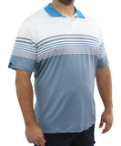 Mens Printed Dri Fit Golfer | Eagle Clothing | Plus Size | Big & Tall
