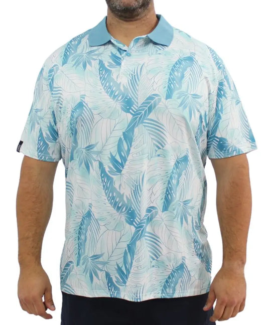 Mens Printed Dri Fit Golfer