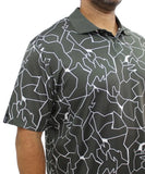Mens Printed Dri Fit Golfer | Eagle Clothing | Plus Size | Big & Tall