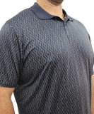 Mens Printed Dri Fit Golfer | Eagle Clothing | Plus Size | Big & Tall