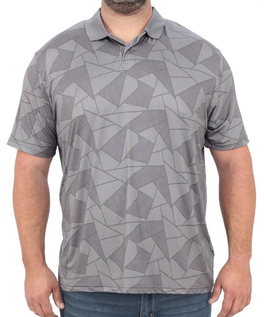 Mens Printed Dri Fit Golfer