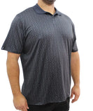 Mens Printed Dri Fit Golfer | Eagle Clothing | Plus Size | Big & Tall
