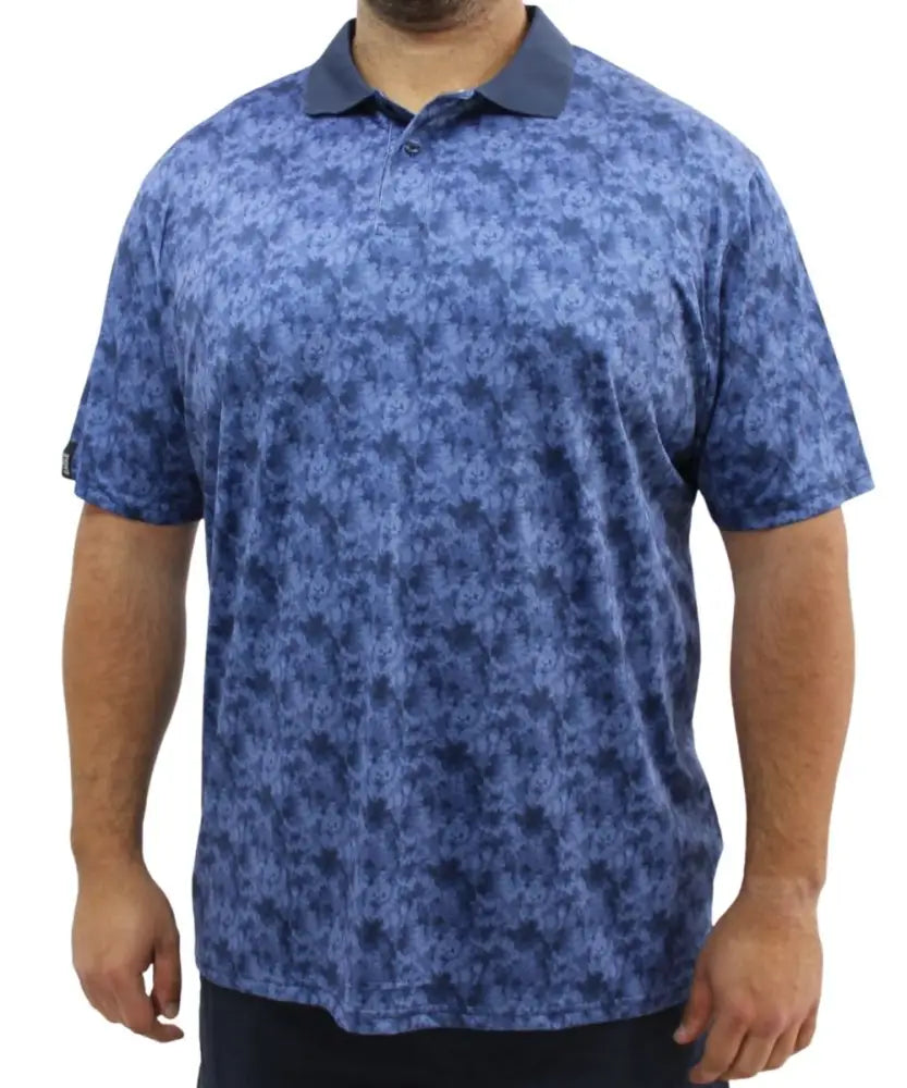 Mens Printed Dri Fit Golfer | R399.90 | Eagle Clothing | Plus Size | Big & Tall