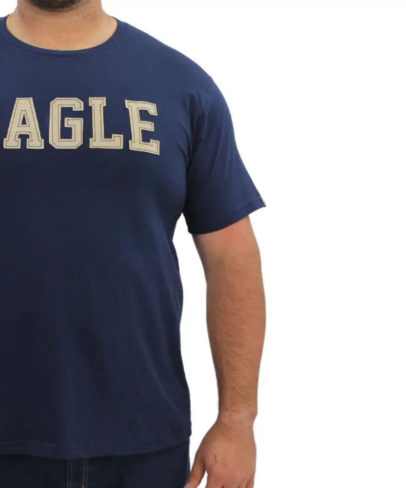 Mens Printed Eagle Logo Tee | Eagle Clothing | Plus Size | Big & Tall