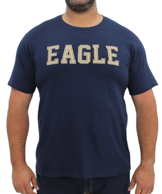 Mens Printed Eagle Logo Tee