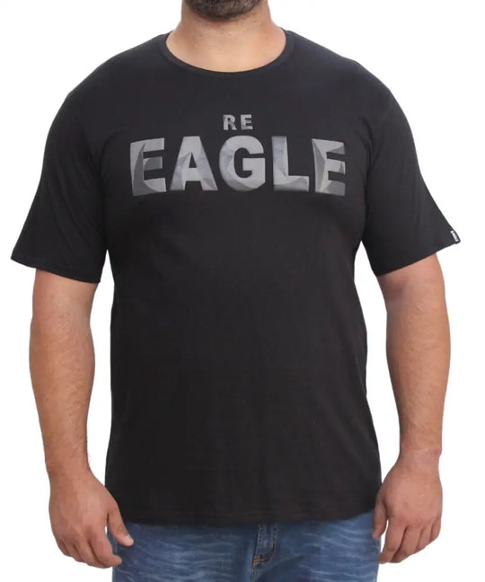 Mens Printed Eagle Logo Tee