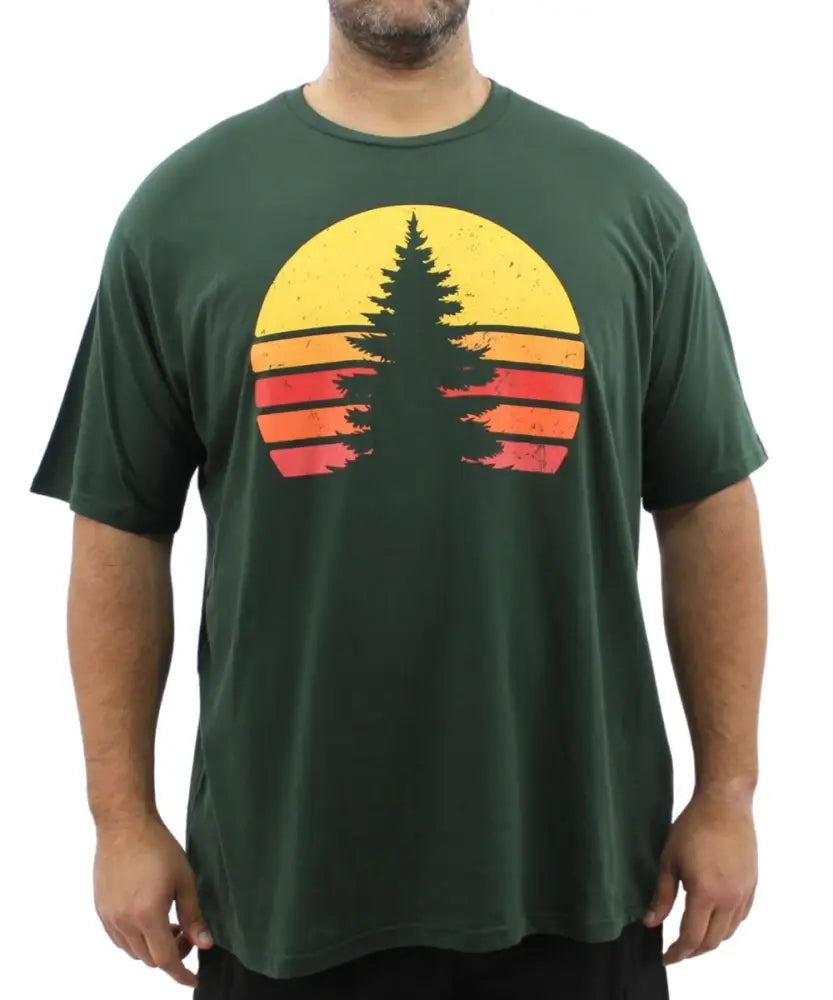 Mens Printed Forrest Tee
