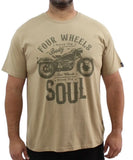 Mens Printed Four Wheels Tee | R279.90 | Eagle Clothing | Plus Size | Big & Tall