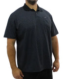 Mens Printed Golfer | Eagle Clothing | Plus Size | Big & Tall