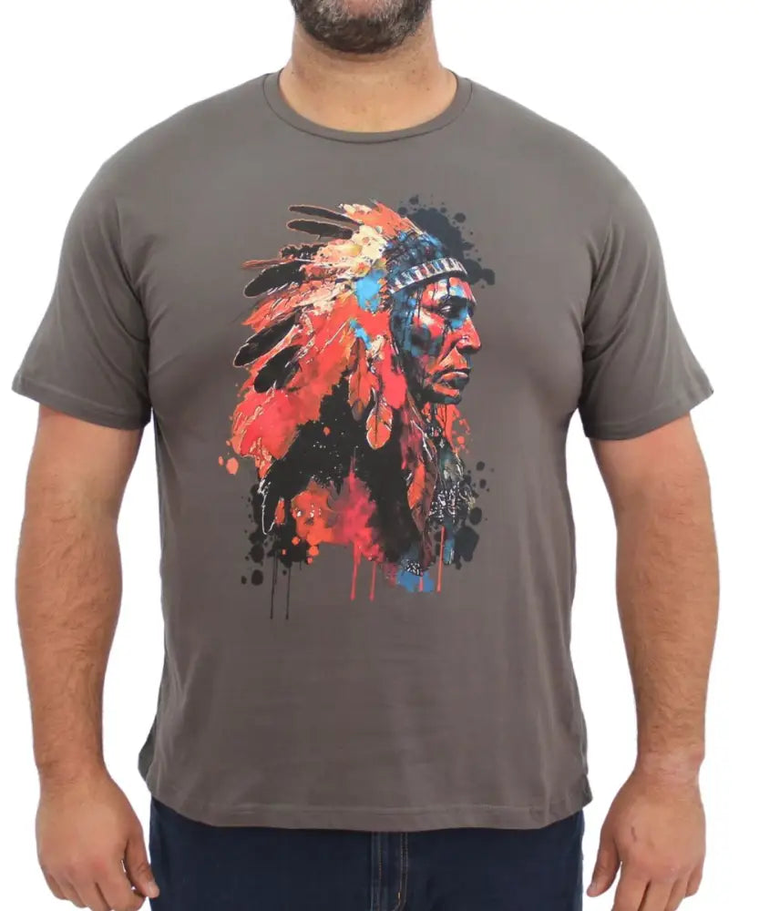 Mens Printed Graphic Tee | R279.90 | Eagle Clothing | Plus Size | Big & Tall