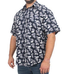Mens Printed Hawaiian Shirt | R519.90 Eagle Clothing Plus Size Big & Tall