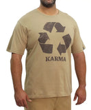 Mens Printed Karma Tee | Eagle Clothing | Plus Size | Big & Tall
