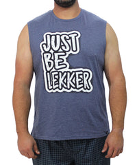 Mens Printed Just Be Lekker Vest | R249.90 Eagle Clothing Plus Size Big & Tall