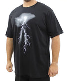 Mens Printed Lightning Tee