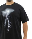 Mens Printed Lightning Tee