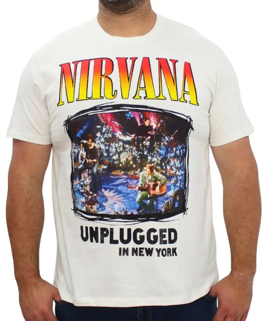 Mens Printed Nirvana Tee