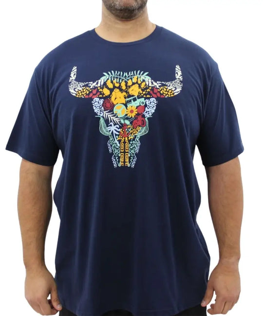 Mens Printed Ox Tee