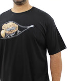 Mens Printed Peeping Bear Tee