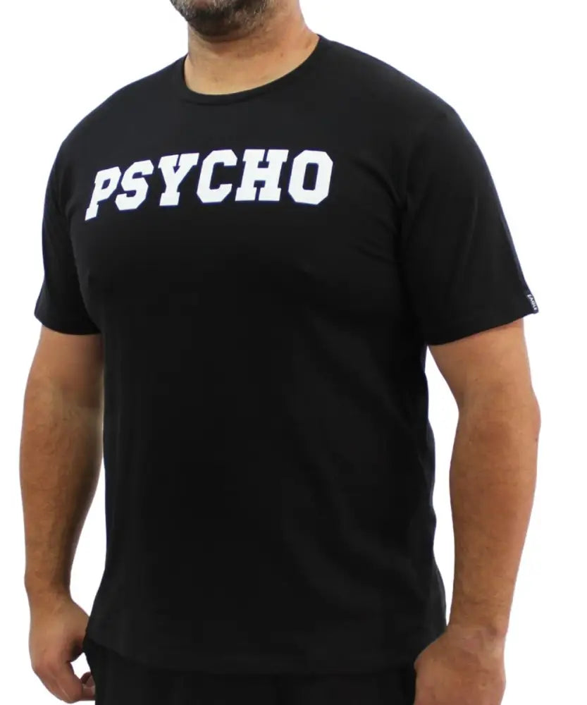 Mens Printed Psycho Tee | Eagle Clothing | Plus Size | Big & Tall