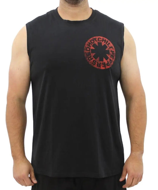 Mens Printed Red Hot Chilli Peppers Vest