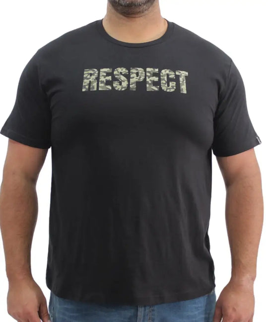 Mens Printed Respect Tee