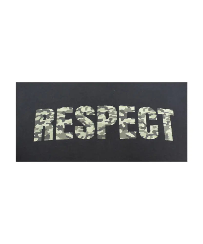 Mens Printed Respect Tee | Eagle Clothing | Plus Size | Big & Tall