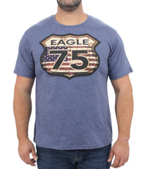 Mens Printed Route 75 Tee | R269.90 Eagle Clothing Plus Size Big & Tall