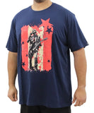 Mens Printed Skeleton Performer Tee