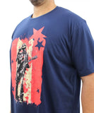 Mens Printed Skeleton Performer Tee