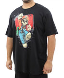 Mens Printed Skull M Tee