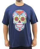 Mens Printed Skull Tee