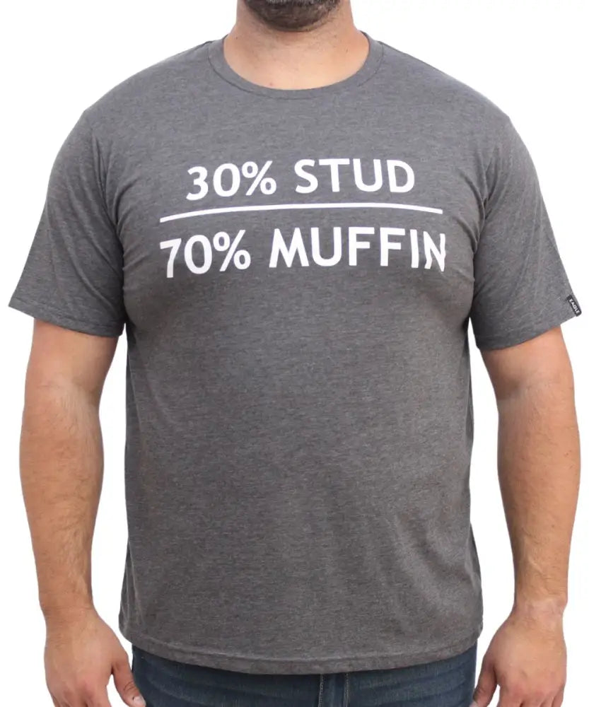 Mens Printed Stud Muffin Tee | R279.90 | Eagle Clothing | Plus Size | Big & Tall