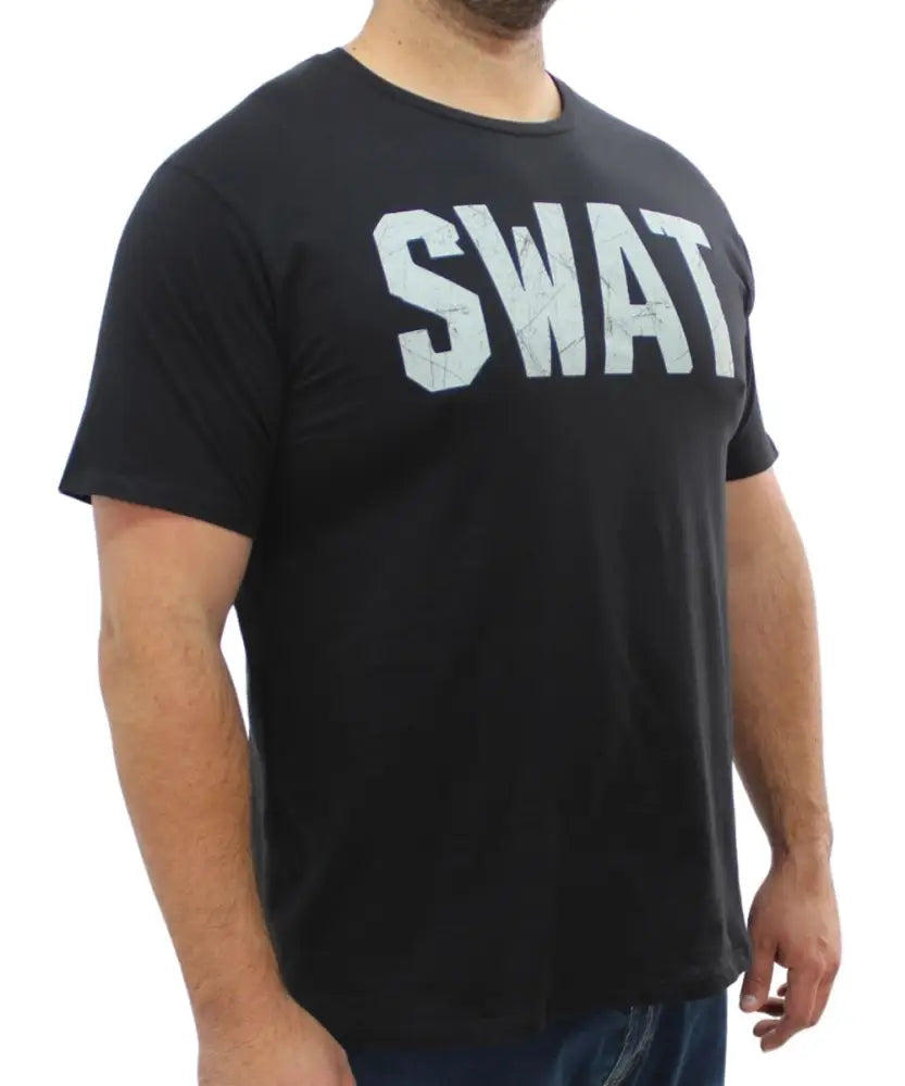 Mens Printed Swat Tee | Eagle Clothing | Plus Size | Big & Tall
