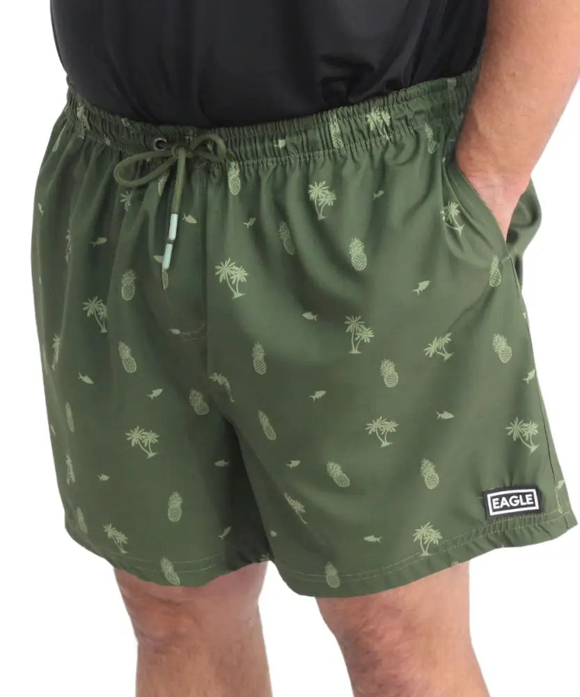 Mens Printed Swim Shorts | R449.90 | Eagle Clothing | Plus Size | Big & Tall