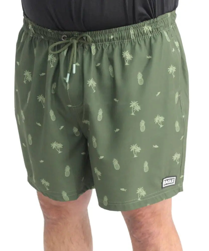 Mens Printed Swim Shorts | R449.90 | Eagle Clothing | Plus Size | Big & Tall