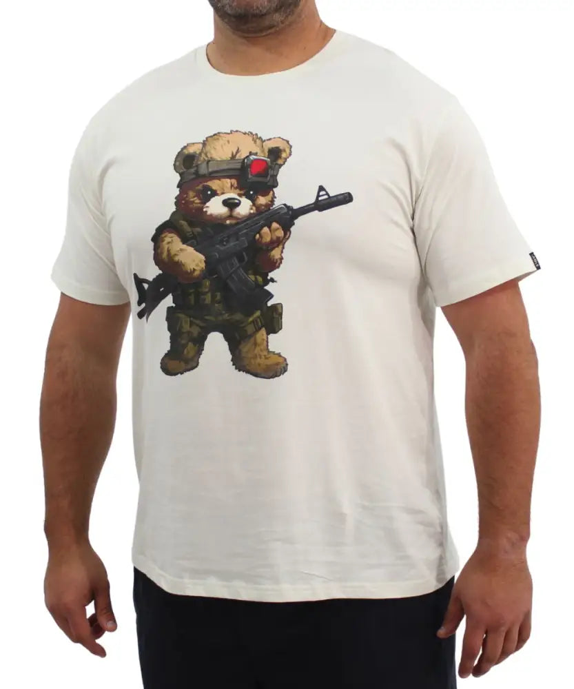 Mens Printed Teddy Tee | R279.90 | Eagle Clothing | Plus Size | Big & Tall
