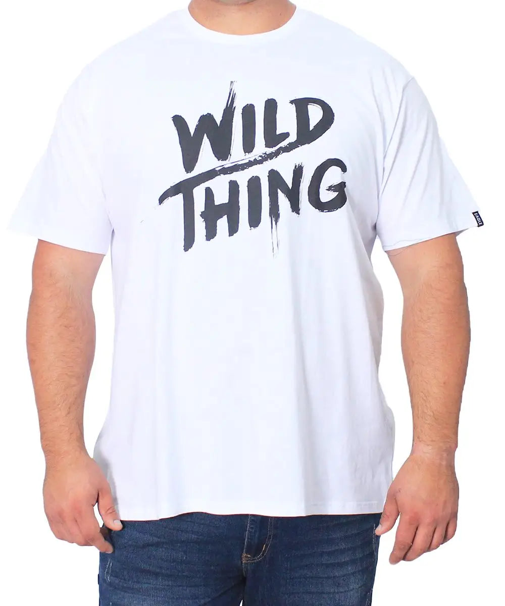 Mens Printed Wild Thing Tee | R229.90 Eagle Clothing Plus Size Big & Tall