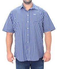 Mens Short Sleeve Check Shirt | R419.90 Eagle Clothing Plus Size Big & Tall