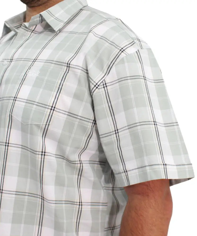 Mens Short Sleeve Check Shirt | Eagle Clothing | Plus Size | Big & Tall