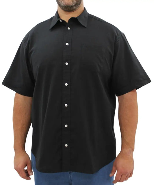 Mens Short Sleeve Linen Shirt